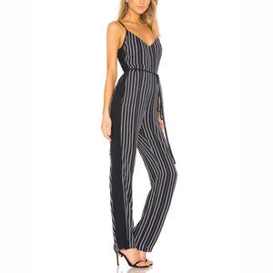 NWT Rag & Bone Rosa Navy White Stripe Jumpsuit Size 6